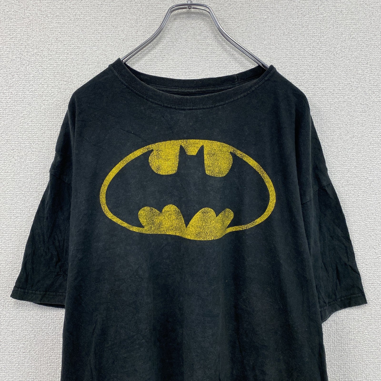 BATMAN　バットマン　半袖プリントTシャツ　ダークグレー　XLサイズ