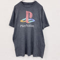 プレイステーション　半袖プリントTシャツ　ダークグレー　Lサイズ　