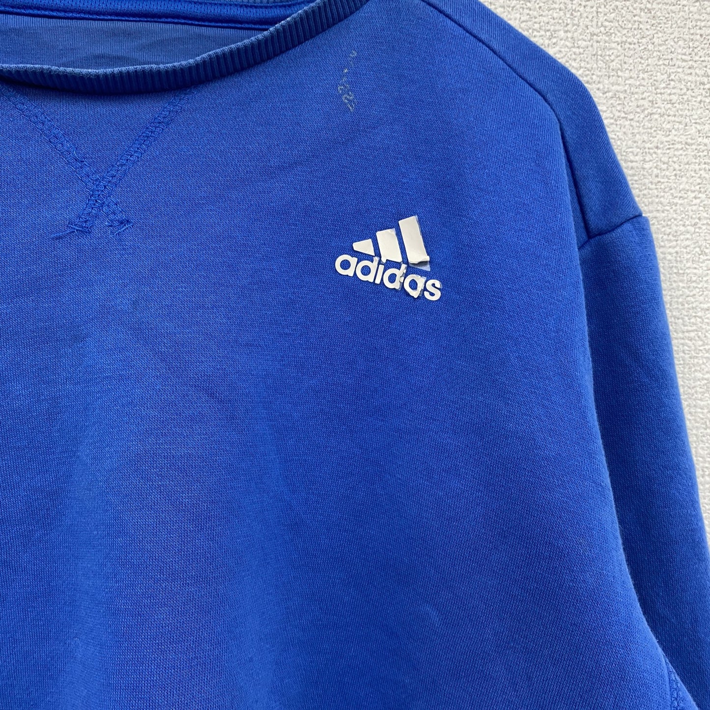 adidas　アディダス　スウェット/トレーナー　青　ブルー　Mサイズ