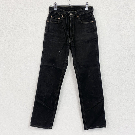 Levi’s　リーバイス　515　ブラックデニムパンツ/ジーンズ　ジップフライ　黒　ブラック　W28サイズ