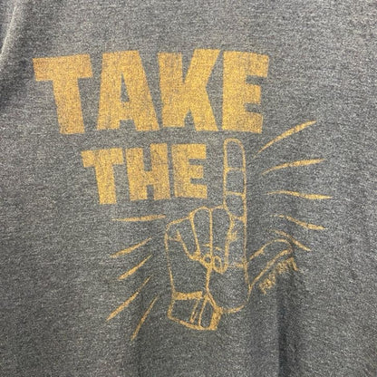 古着 used　FORTNITE　フォートナイト　半袖デザインプリントTシャツ　ダークグレー　カジュアル　Lサイズ