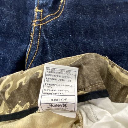 Hurley X　ハーレー　デニムパンツ/ジーンズ　タイガーカモ　迷彩　総柄　マルチカラー