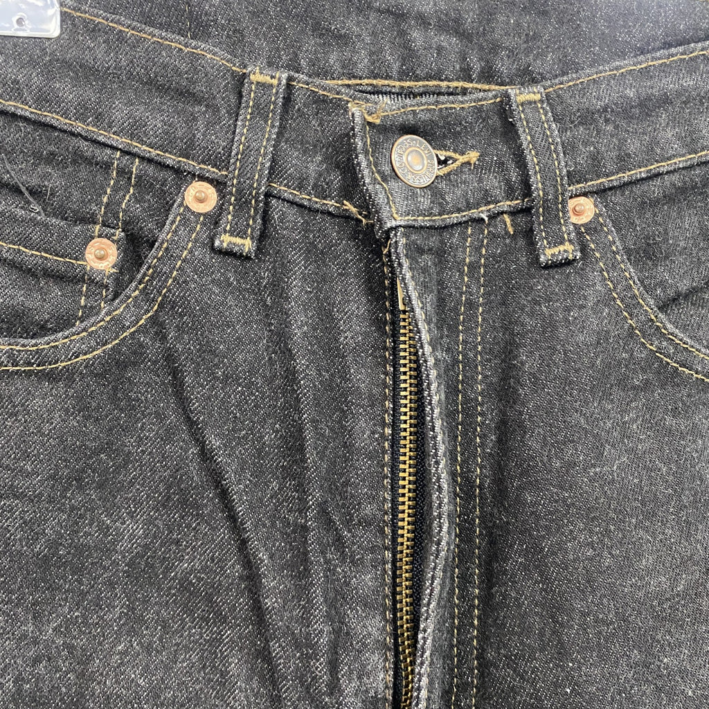 Levi’s　リーバイス　515　ブラックデニムパンツ/ジーンズ　ジップフライ　黒　ブラック　W28サイズ