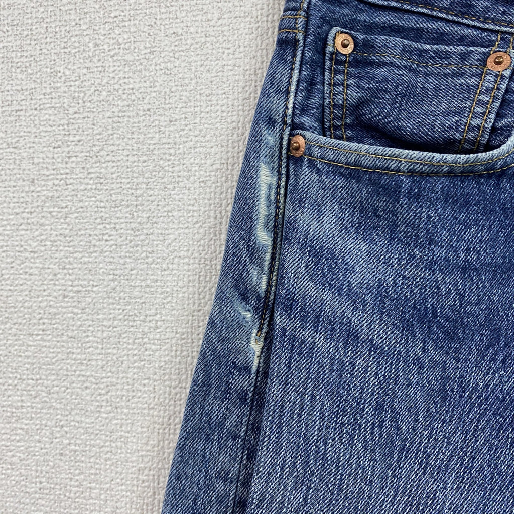 Levi’s　リーバイス　501　デニムパンツ/ジーンズ　ボタンフライ　縦落ち　インディゴ　W29サイズ