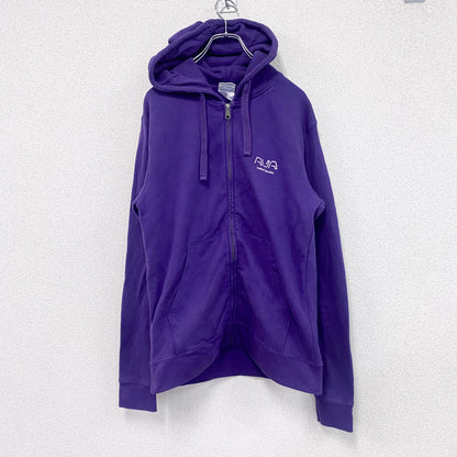 ～00s　RUSSELL ATHLETIC　ラッセル　スウェットパーカー/フーディー　ヴィンテージ　紫　パープル　Mサイズ