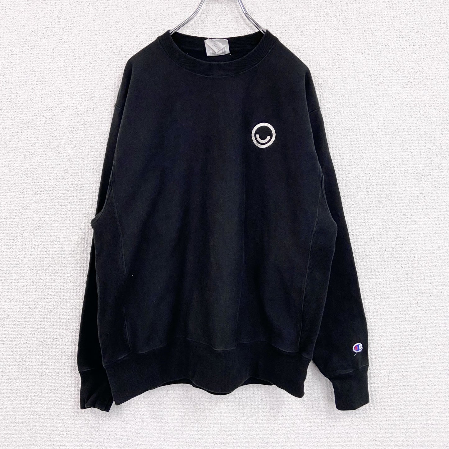 Champion　チャンピオン　リバースウィーブ　スウェット/トレーナー　黒　ブラック　Lサイズ