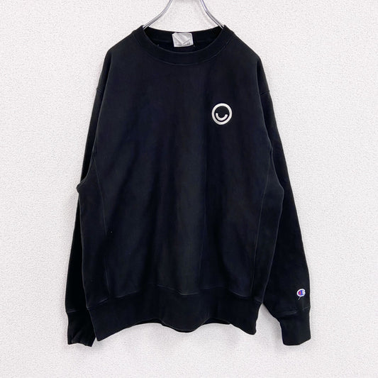 Champion　チャンピオン　リバースウィーブ　スウェット/トレーナー　黒　ブラック　Lサイズ
