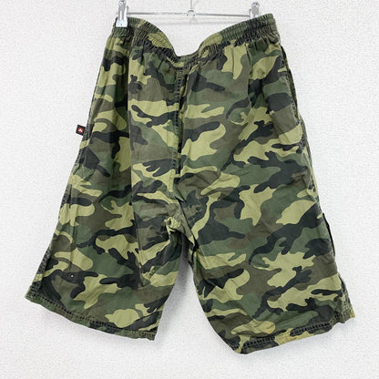 AIR WALK　エアーウォーク　ハーフパンツ/ショートパンツ　海水パンツ　カモフラ柄　迷彩柄　グリーン　LLサイズ