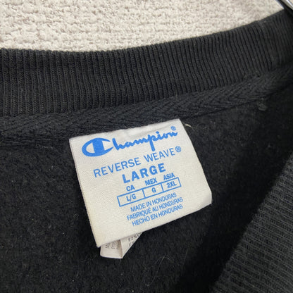 Champion　チャンピオン　リバースウィーブ　スウェット/トレーナー　黒　ブラック　Lサイズ