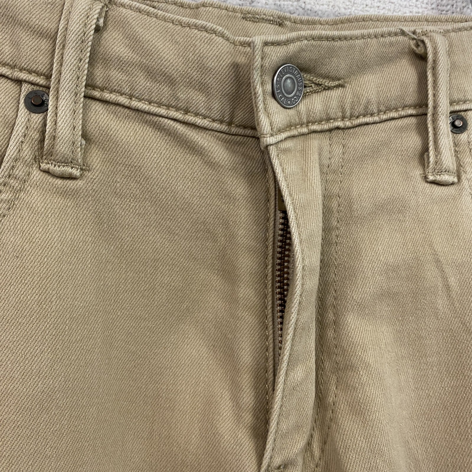 Levi’s　リーバイス　502　デニムパンツ/ジーンズ　ジップフライ　ベージュ　W30サイズ
