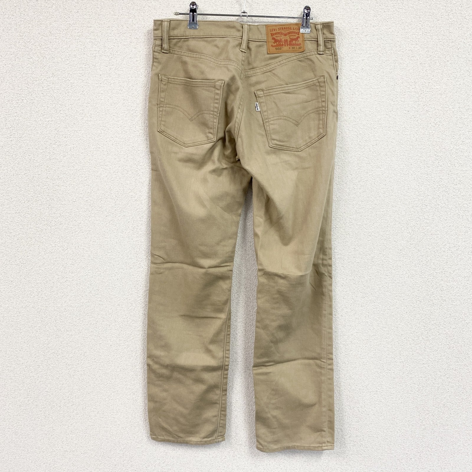 Levi’s　リーバイス　502　デニムパンツ/ジーンズ　ジップフライ　ベージュ　W30サイズ