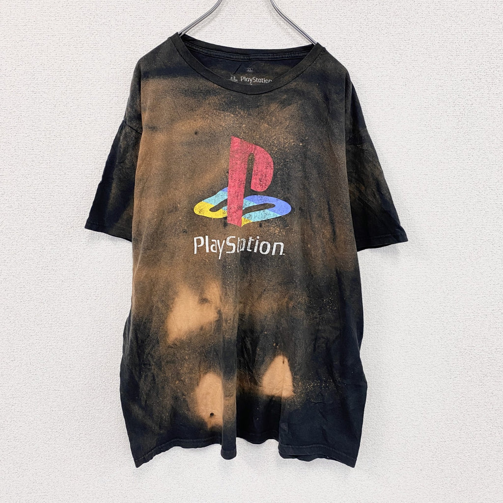 プレイステーション　半袖プリントTシャツ　黒　ブラック　XLサイズ　