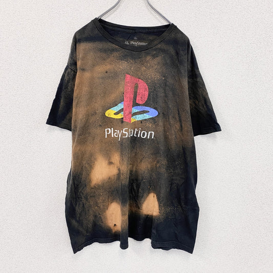 プレイステーション　半袖プリントTシャツ　黒　ブラック　XLサイズ　