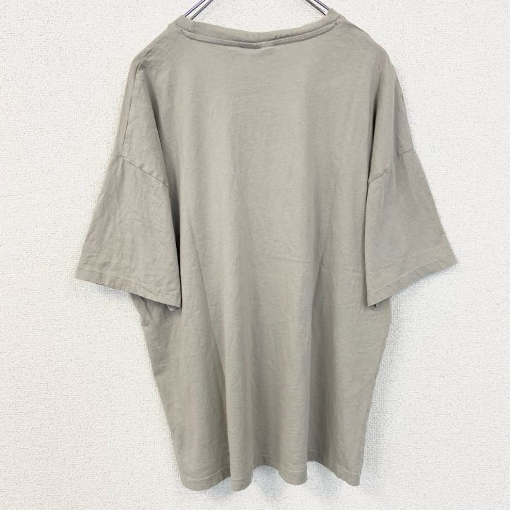 古着 used　NASA　ナサ　半袖デザインプリントTシャツ　宇宙旅行　宇宙飛行　スペースシャトル　ベージュ　Mサイズ