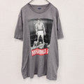 OLD NAVY　モハメドアリ　半袖プリントTシャツ　ボクシング　灰色　グレー　2XLサイズ