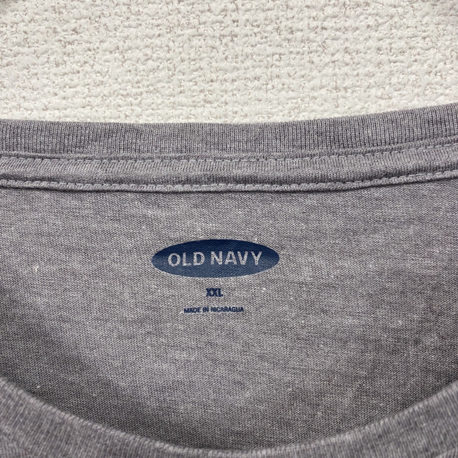 OLD NAVY　モハメドアリ　半袖プリントTシャツ　ボクシング　灰色　グレー　2XLサイズ