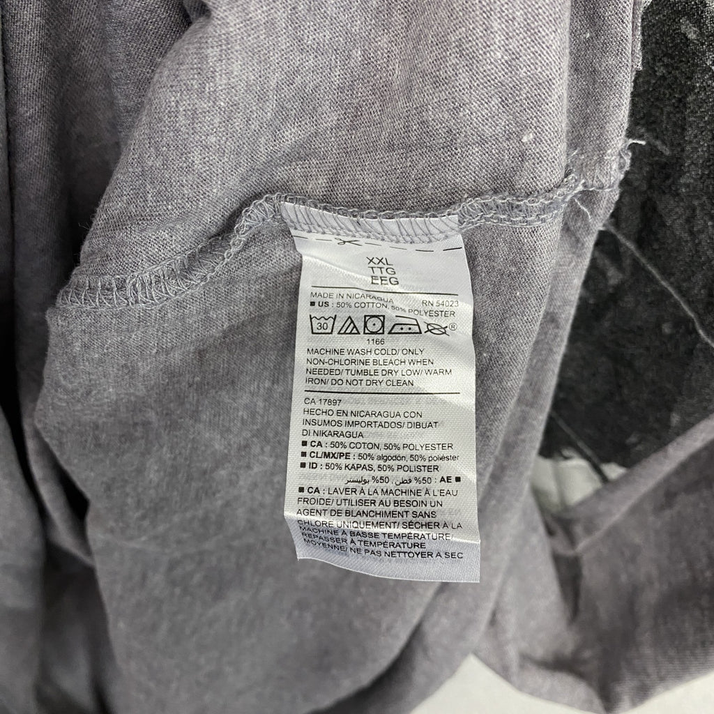 OLD NAVY　モハメドアリ　半袖プリントTシャツ　ボクシング　灰色　グレー　2XLサイズ