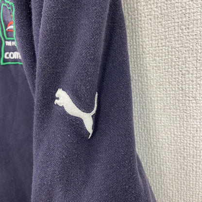PUMA　プーマ　スウェット/トレーナー　刺繡　紺　ネイビー　Mサイズ