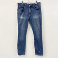 GAP　ギャップ　デニムパンツ/スキニージーンズ　ジップフライ　フェード　インディゴ　W34サイズ