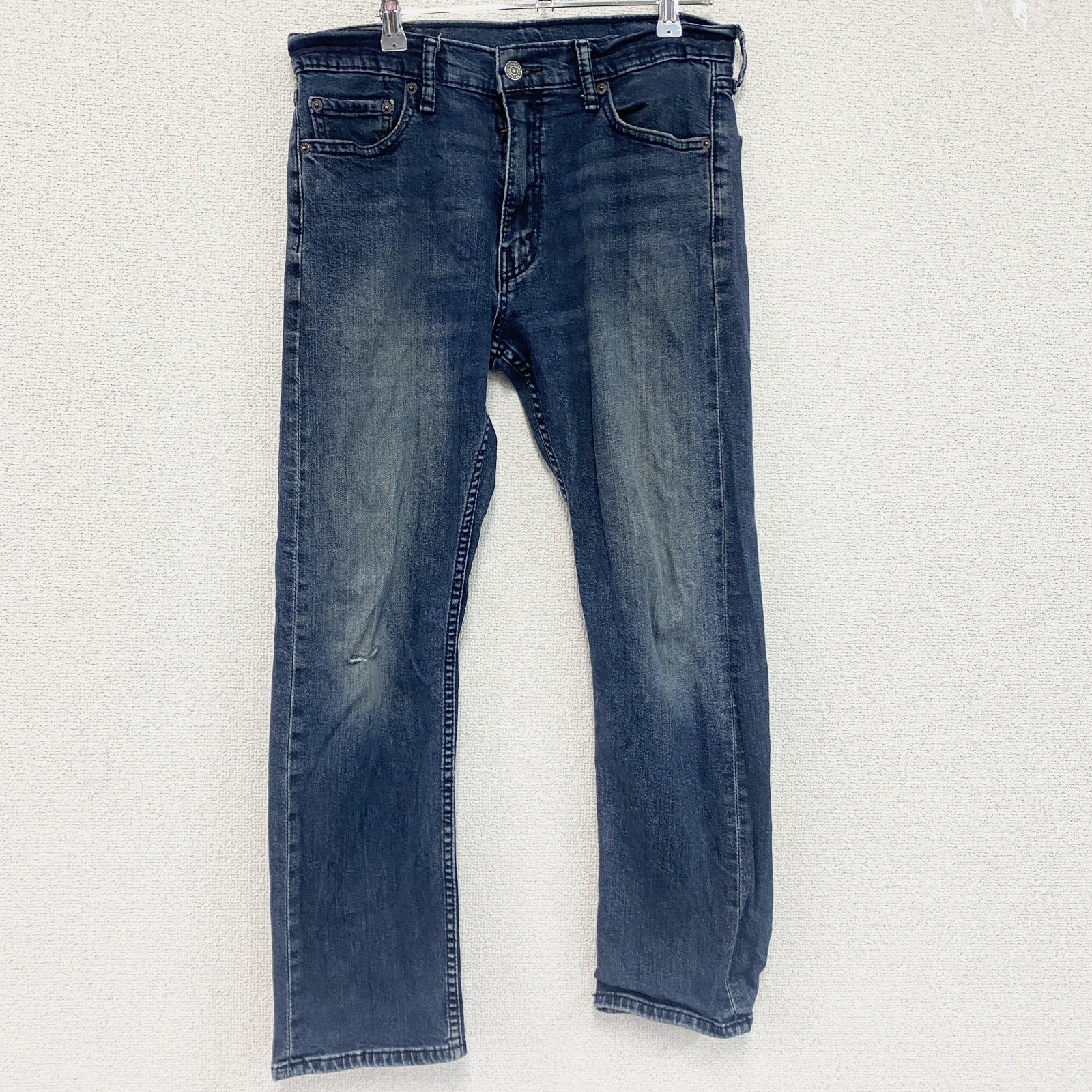 Levi’s　リーバイス　513　デニムパンツ/ジーンズ　ジップフライ　縦落ち　インディゴ　W32サイズ