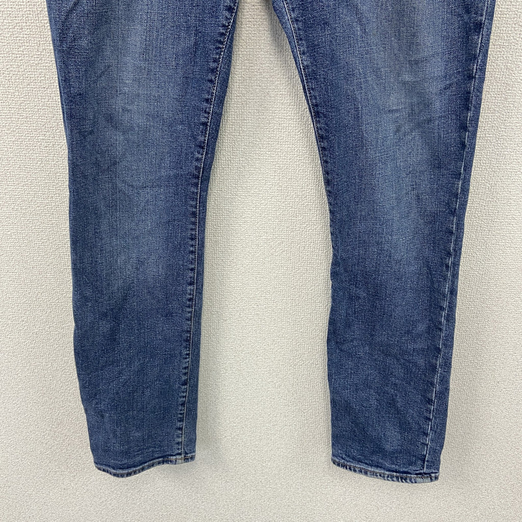 GAP　ギャップ　デニムパンツ/スキニージーンズ　ジップフライ　フェード　インディゴ　W34サイズ
