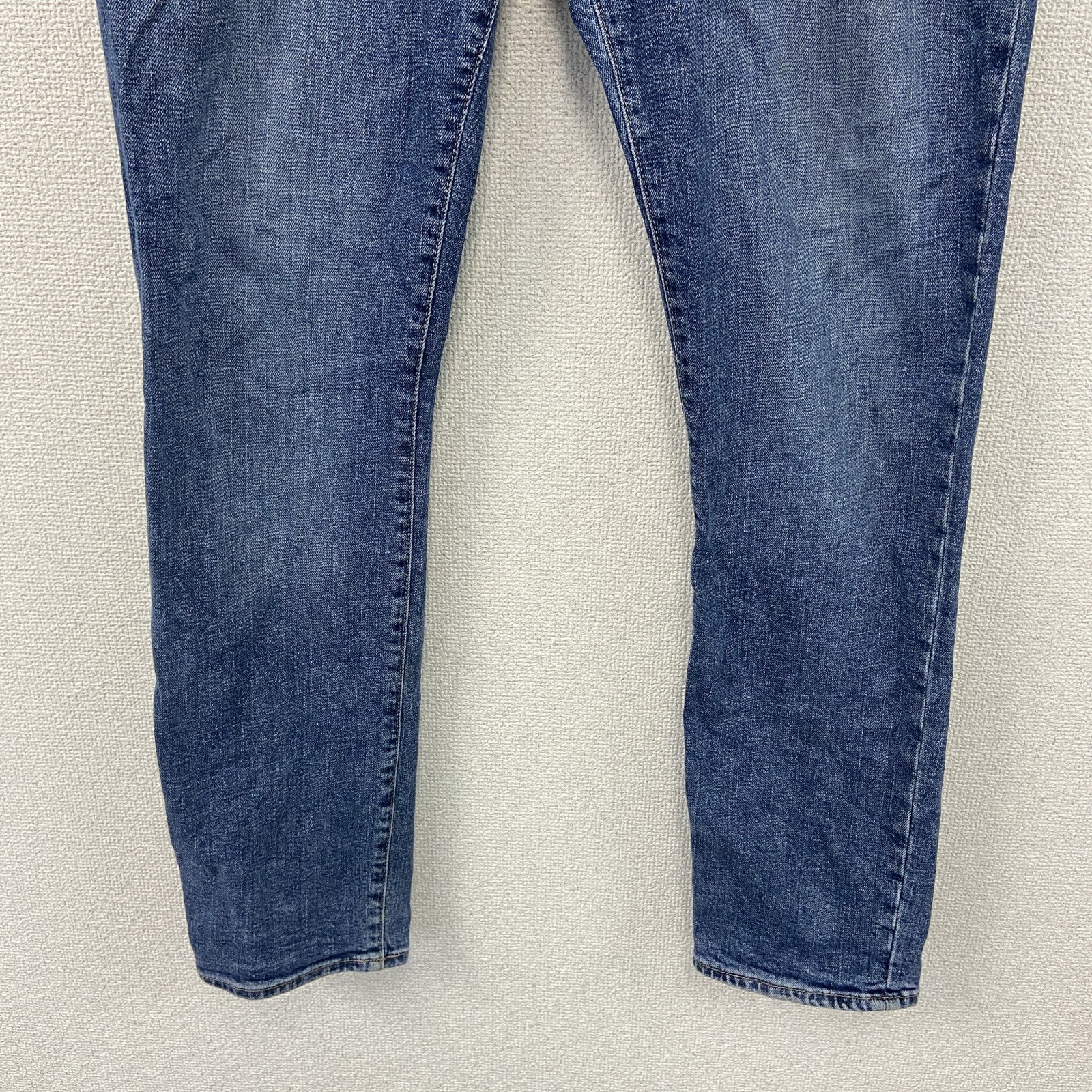 GAP　ギャップ　デニムパンツ/スキニージーンズ　ジップフライ　フェード　インディゴ　W34サイズ