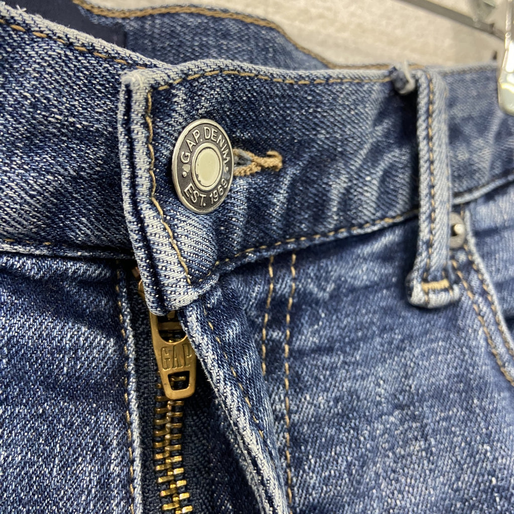 GAP　ギャップ　デニムパンツ/スキニージーンズ　ジップフライ　フェード　インディゴ　W34サイズ
