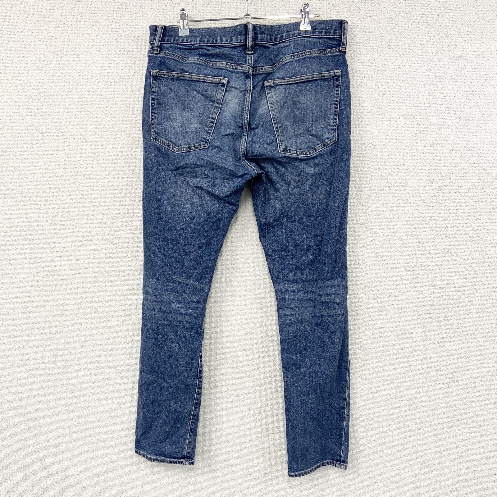 GAP　ギャップ　デニムパンツ/スキニージーンズ　ジップフライ　フェード　インディゴ　W34サイズ