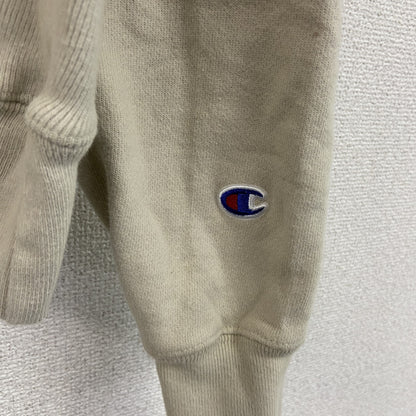Champion　チャンピオン　リバースウィーブ　スウェットパーカー/フーディー　企業ロゴ　ワンポイント　現行　ベージュ　Mサイズ