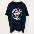 古着 used　GILDAN ギルダン　半袖アルコールプリントTシャツ　Howler Head　ウィスキー　お酒　黒　Lサイズ