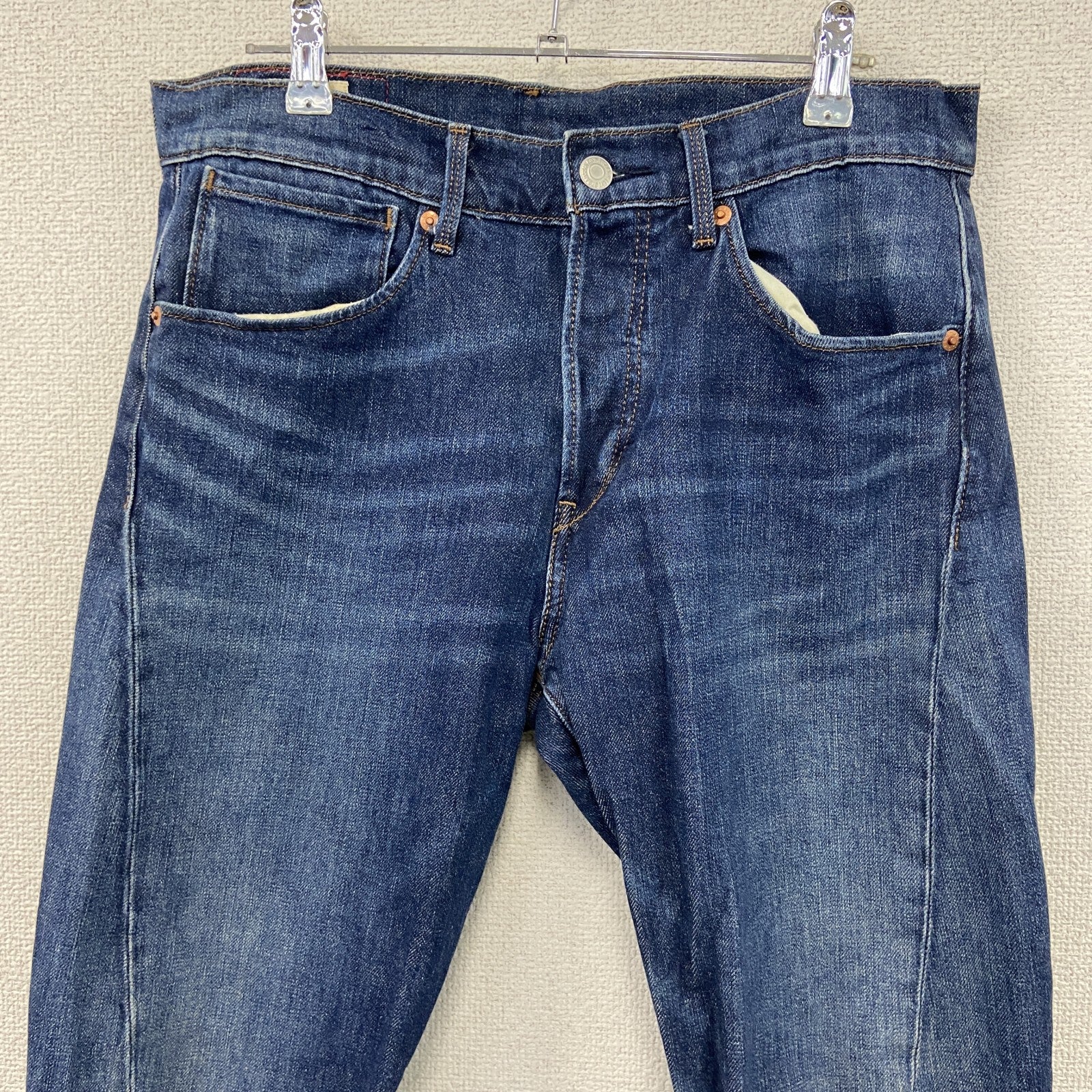 Levi's　リーバイス　LEJ502　デニムパンツ/ジーンズ　ボタンフライ　立体裁断　フェード　インディゴ　W30サイズ