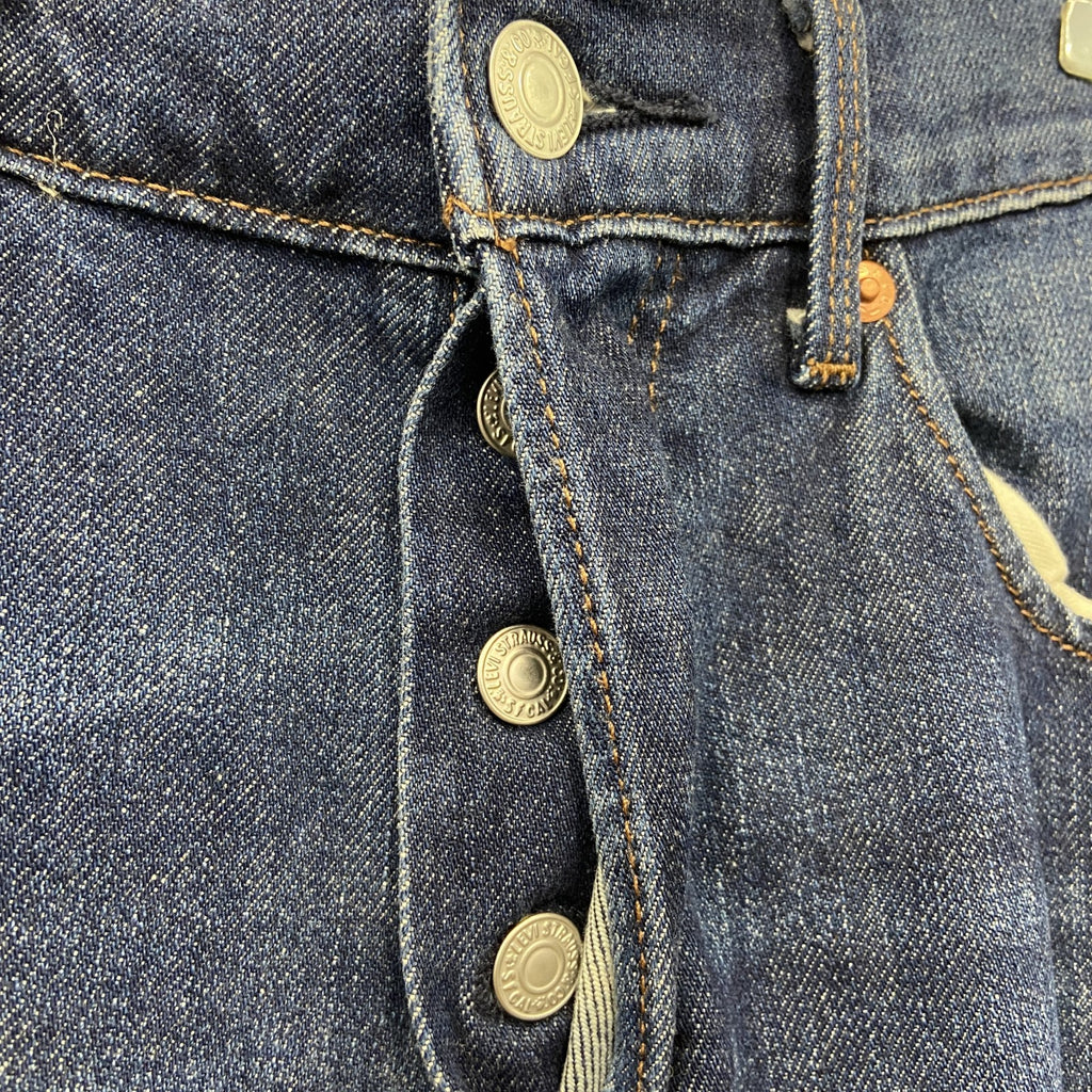 Levi's　リーバイス　LEJ502　デニムパンツ/ジーンズ　ボタンフライ　立体裁断　フェード　インディゴ　W30サイズ