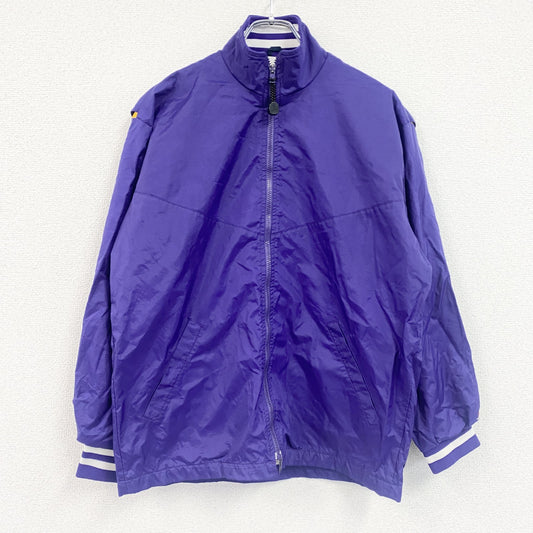 ～90s　BOATHOUSE　フジップナイロンジャケット　ヴィンテージ　紫　パープル　Mサイズ