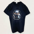古着 used　FRUIT OF THE LOOM　半袖ライブプリントTシャツ　JLS ジェイ エル エス　黒　ブラック　Sサイズ