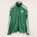 adidas　アディダス　トラックジャケット/ジャージ　緑　グリーン　Sサイズ