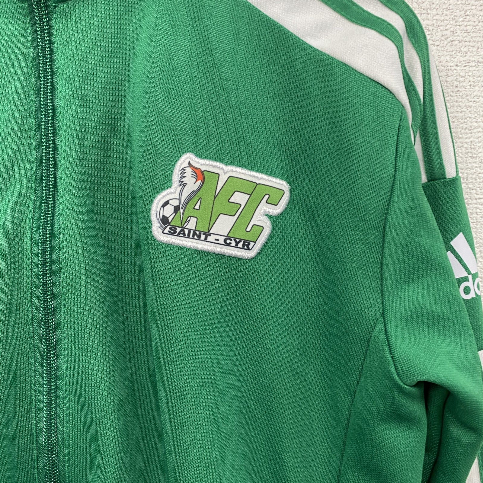 adidas　アディダス　トラックジャケット/ジャージ　緑　グリーン　Sサイズ