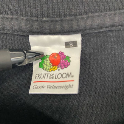 古着 used　FRUIT OF THE LOOM　半袖ライブプリントTシャツ　JLS ジェイ エル エス　黒　ブラック　Sサイズ