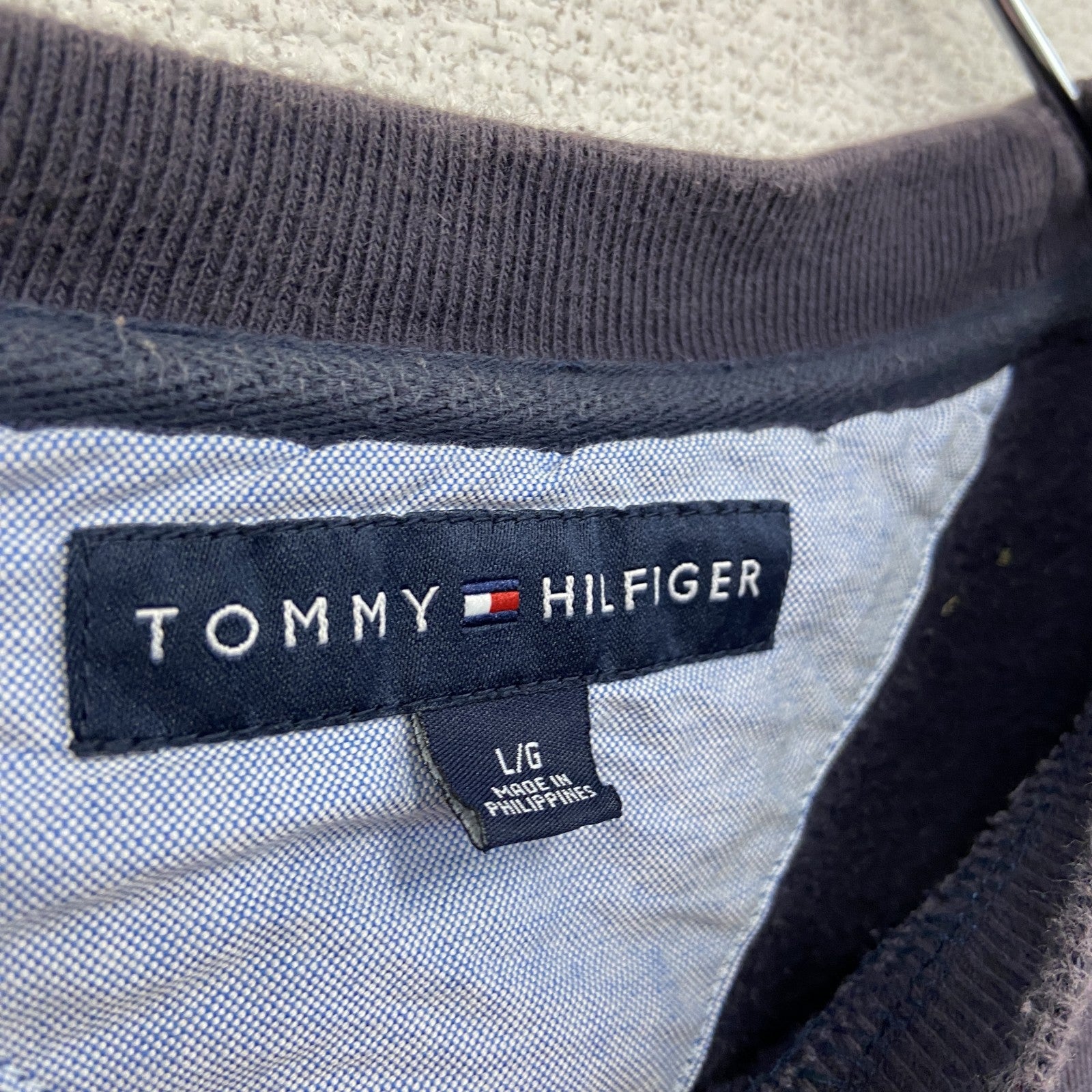 TOMMY HILFIGER　トミーヒルフィガー　スウェット/トレーナー　紺　ネイビー　Lサイズ