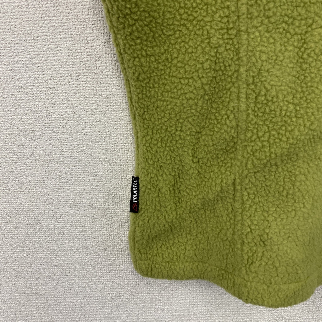 Cabela’ｓ　カベラス　フリースベスト/ボアベスト　黄緑　ライトグリーン　Mサイズ