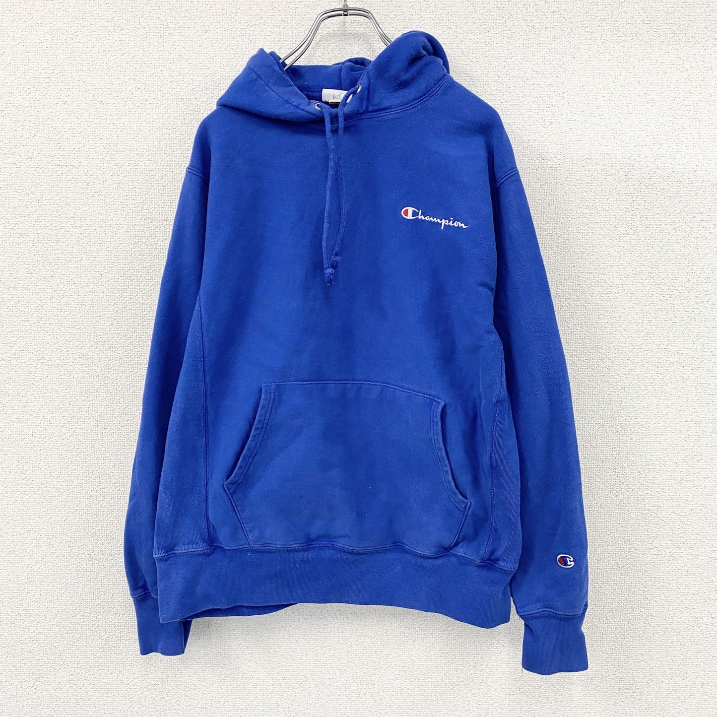 Champion　チャンピオン　リバースウィーブ　スウェットパーカー/フーディー　青　ブルー　Mサイズ