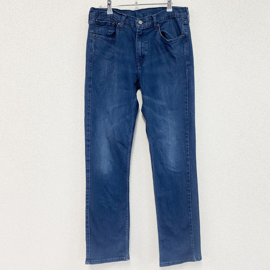 Levi’s　リーバイス　514　デニムパンツ/ジーンズ　ジップフライ　縦落ち　インディゴ　W32サイズ