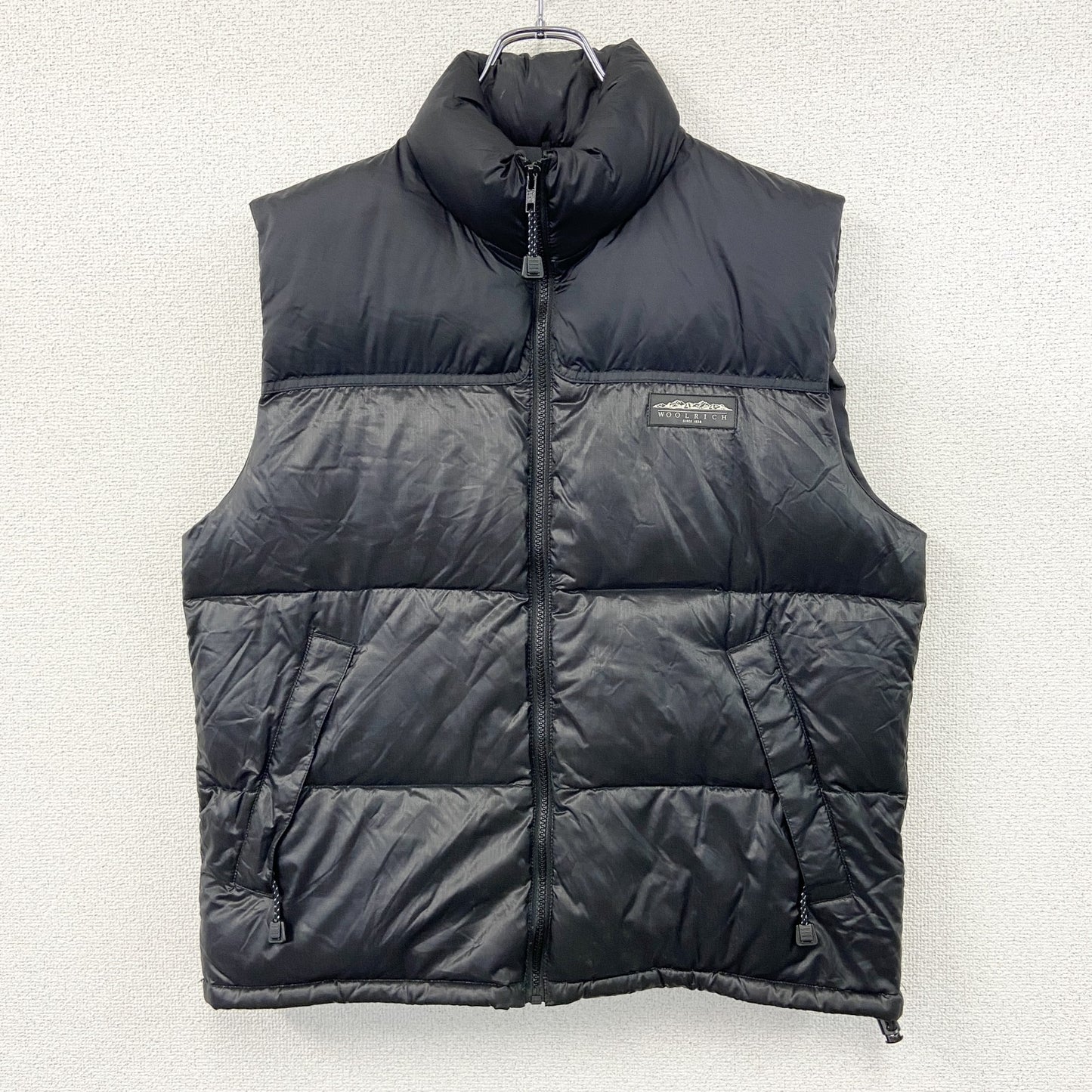 Woolrich　ウールリッチ　ダウンベスト　グースダウン　黒　ブラック　Mサイズ