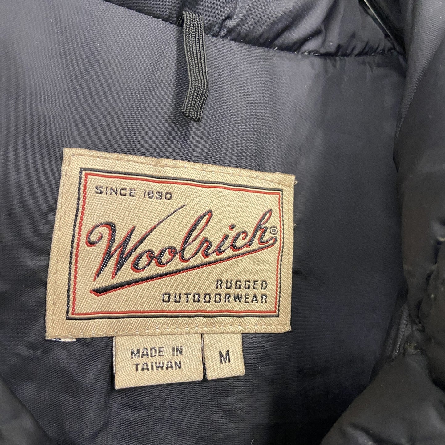 Woolrich　ウールリッチ　ダウンベスト　グースダウン　黒　ブラック　Mサイズ