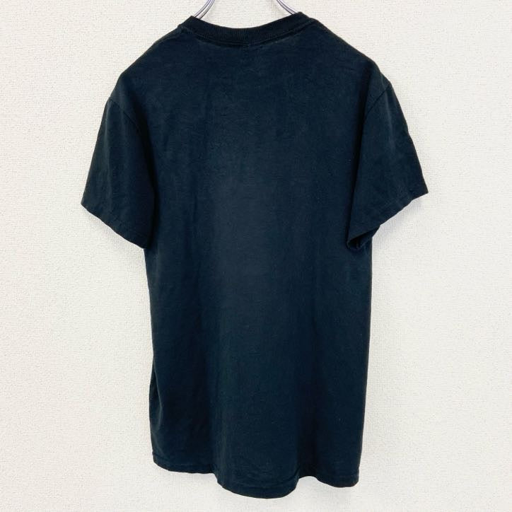 古着 used　GILDAN ギルダン　半袖プリントTシャツ　クーガー　ピューマ　ソフトボール　黒　カジュアルデザイン　Sサイズ