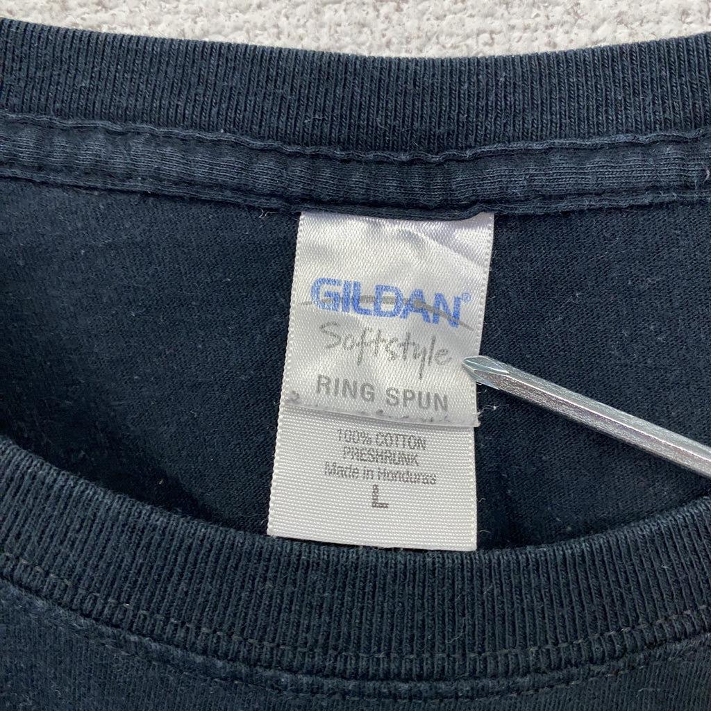 GILDAN　ギルダン　The Walking Dead　ウォーキングデッド　半袖ムービーTシャツ　ゾンビ　黒　ブラック　Lサイズ