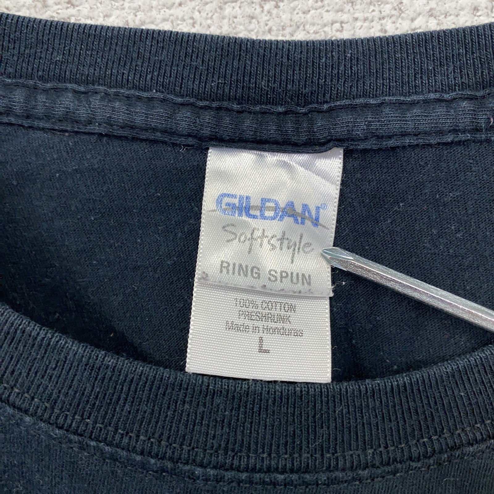 GILDAN　ギルダン　The Walking Dead　ウォーキングデッド　半袖ムービーTシャツ　ゾンビ　黒　ブラック　Lサイズ
