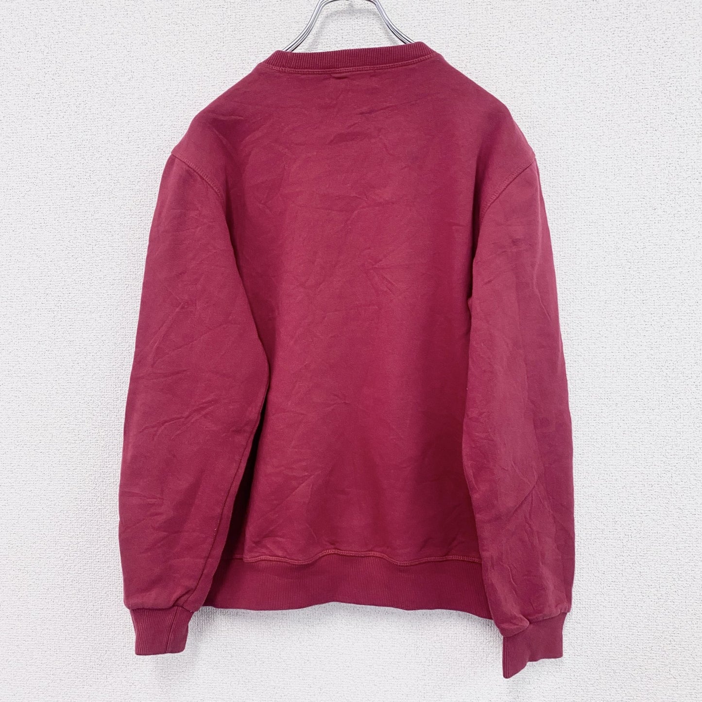 TOMMY JEANS　トミージーンズ　スウェット/トレーナー　デカロゴ　赤　レッド　Sサイズ