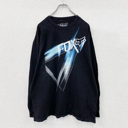 Fox Racing　フォックスレーシング　長袖Tシャツ/ロンT　黒　ブラック　XLサイズ
