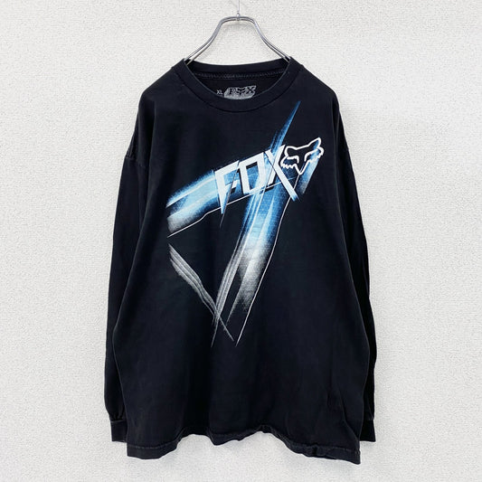 Fox Racing　フォックスレーシング　長袖Tシャツ/ロンT　黒　ブラック　XLサイズ