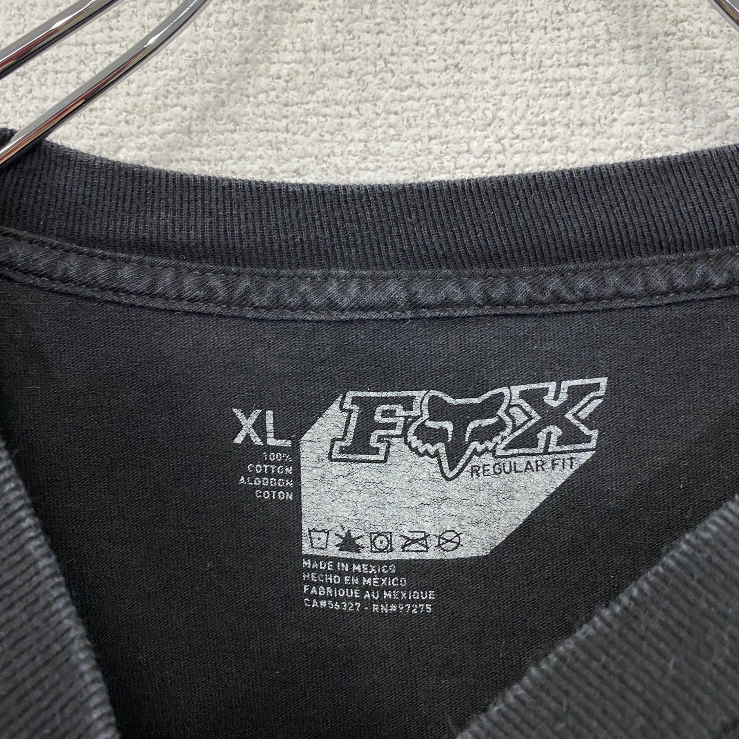 Fox Racing　フォックスレーシング　長袖Tシャツ/ロンT　黒　ブラック　XLサイズ